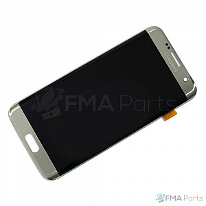 [Refurbished] Samsung Galaxy S7 Edge OLED Touch Screen Digitizer Assembly - Silver